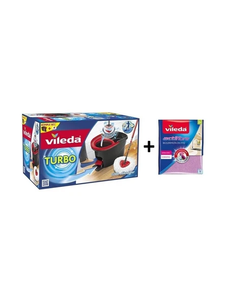 Vileda Turbo+Vileda Aktifiber Pva 2 Li Bez Hediyeli ürün görseli 1