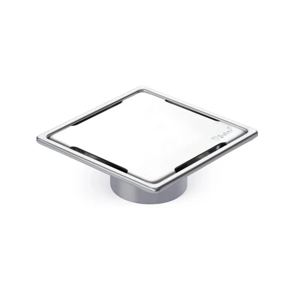 Sukar Komple Çelik Yer Süzgeci Plain Line 9 15*15 cm ürün görseli 1