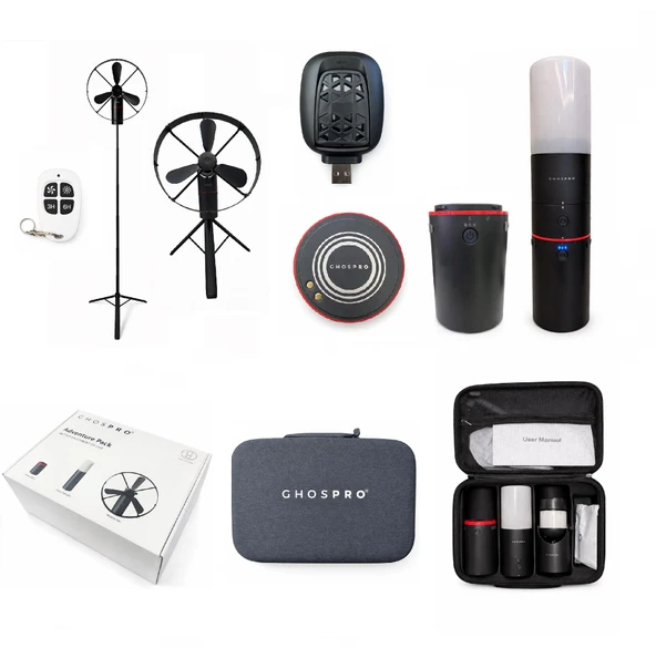 GhosPro Yaşam Kiti Tripdlu Vantilator Fener Powerbank Sinek Kovucu ürün görseli 1