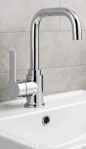 Lavabo Bataryası Paslanmaz Garantili Çift Su Girişli ürün görseli 1
