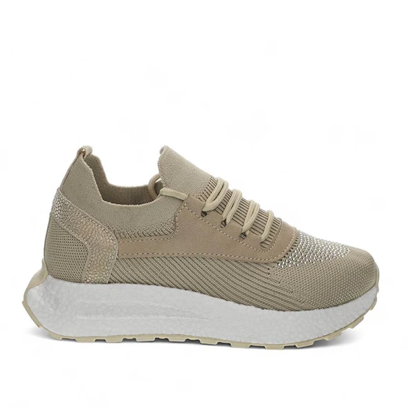 Flet 305 Bej Kadın Spor Sneaker ürün görseli 1