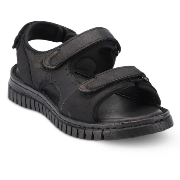Forelli 38506-G ARYA Siyah Kadın Sandalet ürün görseli 1