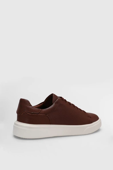Lufian Tommy Taba Erkek Deri Sneaker - Resim 3