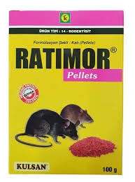Kulsan İlaç Ratımor Pellet Fare Zehiri 100 Gr ürün görseli 1
