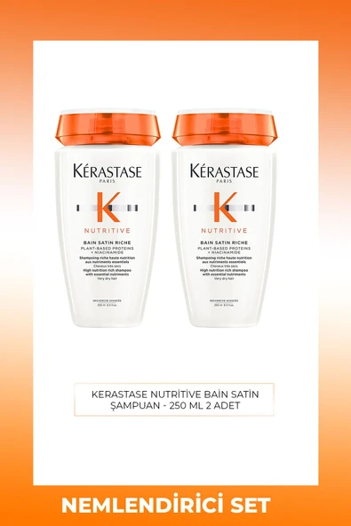 Nutritive Bain Satin Riche 250 ml 2 Adet ürün görseli 1