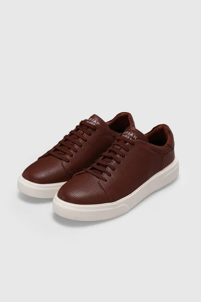 Lufian Tommy Taba Erkek Deri Sneaker - Resim 2
