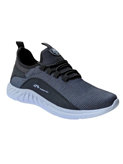 M.p 231-1061MR Gri-Siyah Erkek Günlük Sneakers Ayakkabı ürün görseli 1