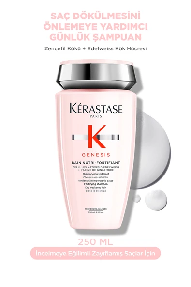 Genesis Bain Nutri-Fortifiant 250 ml - Resim 2
