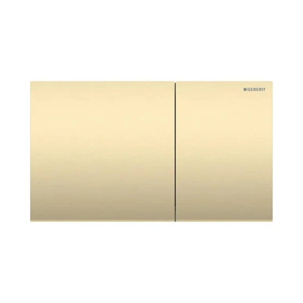 Geberit Kumanda Kapağı Sigma70 - Çift Basmalı - Pirinç ürün görseli 1