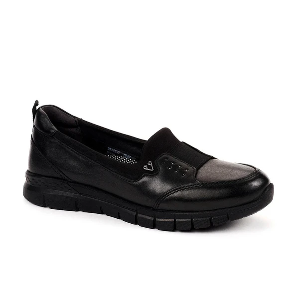 Forelli 29442-G Comfort Siyah Kadın Günlük Ayakkabı ürün görseli 1