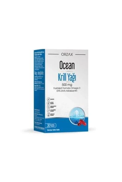 Ocean Krill Oil 500 mg 30 Kapsül ürün görseli 1