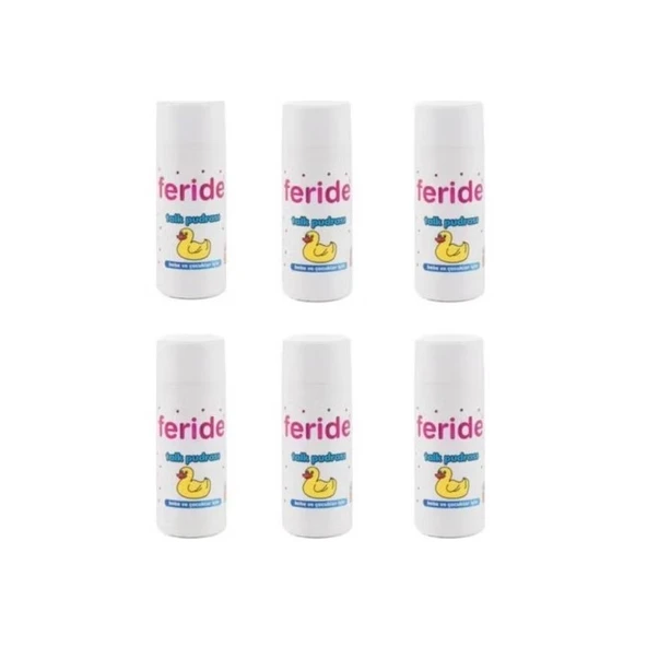 Feride Talk Pudrası 75 Gr X 6 Adet (SKT:03/2031) ürün görseli 1