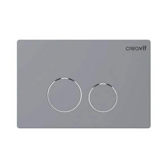 Creavit TERRA Mat Krom Kaplama Kumanda Paneli ürün görseli 1