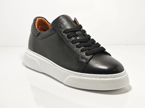 Cem Pekşen Makras Tommy İçi Dışı Deri Siyah Sneakers ürün görseli 1