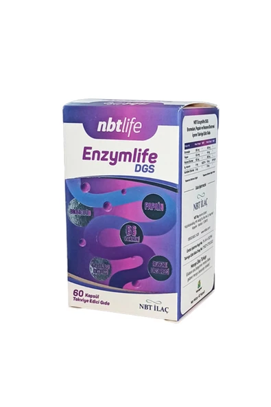 NBT Life Nbtlife Enzymlfe Dgs 60 Kapsül ürün görseli 1