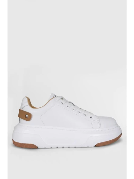 Lufian 121230052 Adel Beyaz Kadın Günlük Sneaker ürün görseli 1