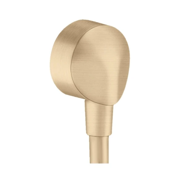 Hansgrohe FixFit Gönye çıkış çek valfsiz E Mat Bronz ürün görseli 1