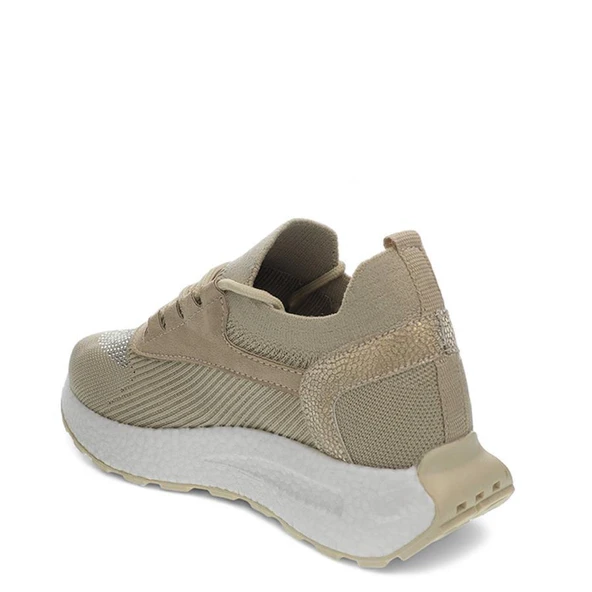 Flet 305 Bej Kadın Spor Sneaker - Resim 3