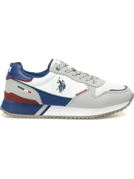 Us Polo 101952928 Ismos 5fx Beyaz Erkek Günlük Sneaker ürün görseli 1