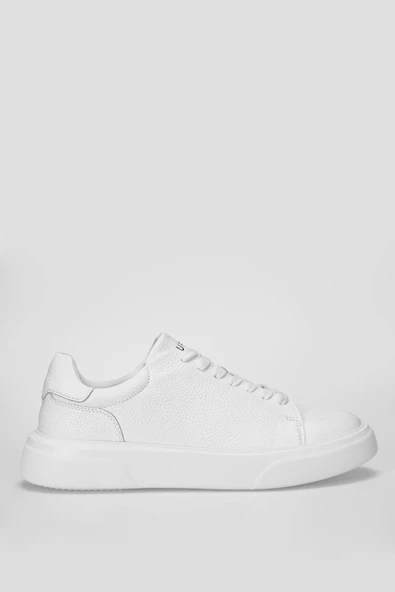 Lufian Tommy Beyaz Erkek Deri Sneaker ürün görseli 1