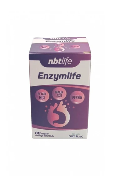 NBT Life Enzymlife 60 Kapsül ürün görseli 1