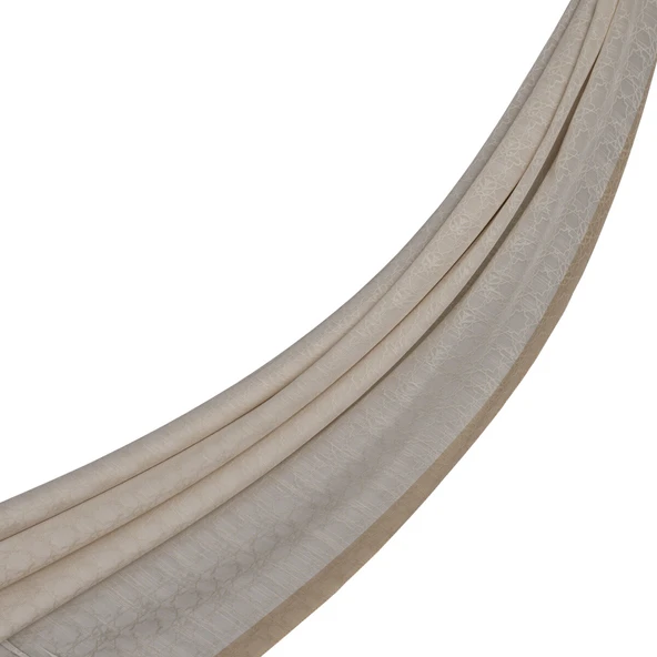 4356 İPEKEVİ ŞAL DÖRTMEVSİM MONOGRAM - Resim 2