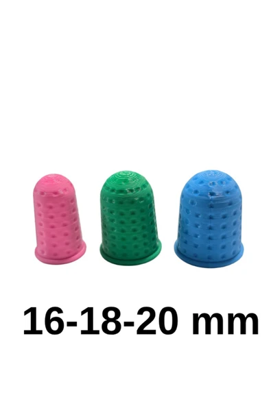 Parmak İğne Koruyucu Plastik Yüksük Takım (İğne Koruyucu Yüzük) ürün görseli 1