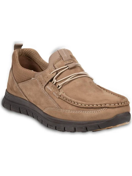 Forelli TANZA 46501-G Kum Erkek Deri Casual Ayakkabı ürün görseli 1