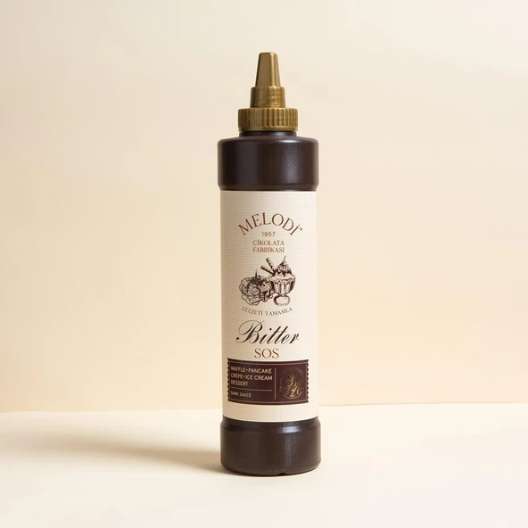 Melodi Çikolata Bitter Waffle Sos 900 Gr ürün görseli 1
