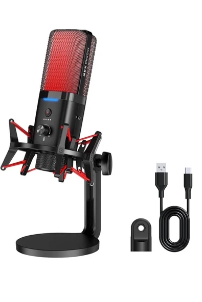 X3W RGB Kablolu/Kablosuz Condenser Mikrofon ürün görseli 1