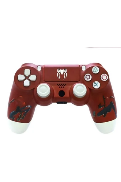 PS4-PC-Android BOX-Android-IOS Telefon Tablet Uyumlu Desenli Dual Titreşimli Bluetooth Oyun Kolu ürün görseli 1