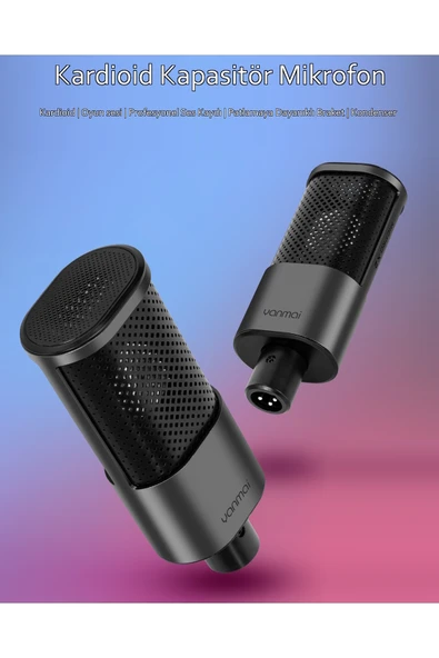 MICPRO X2 Kardioid Condenser Stüdyo Mikrofonu - Resim 3