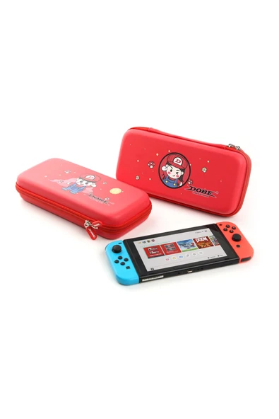 Nintendo Switch ve Oled Uyumlu Desenli Fermuarlı Koruma ve Taşıma Çantası ürün görseli 1