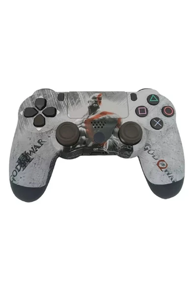 PS4-PC-Android BOX-Android-IOS Telefon Tablet Uyumlu God Of War Temalı Titreşim Bluetooth Oyun Kolu ürün görseli 1