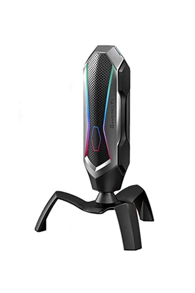 Gamepro T1 USB RGB Profesyonel Oyun ve Canlı Yayın Mikrofonu ürün görseli 1