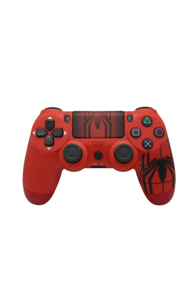 PS4-PC-Android BOX-Android-IOS Telefon Tablet Uyumlu Spıder-Man Tema Titreşimli Bluetooth Oyun Kolu ürün görseli 1