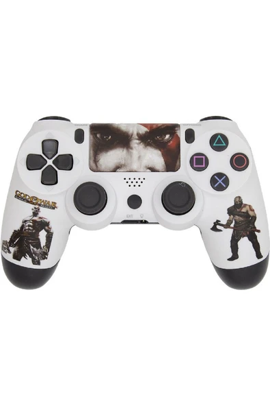 PS4-PC-Android BOX-Android-IOS Telefon Tablet Uyumlu God Of War Temalı Titreşim Bluetooth Oyun Kolu ürün görseli 1
