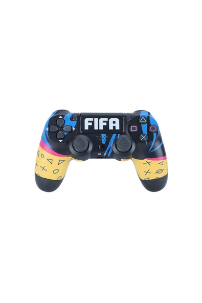 PS4-PC-Android BOX-Android-IOS Telefon Tablet Uyumlu Futbol Temalı Titreşimli Bluetooth Oyun Kolu ürün görseli 1
