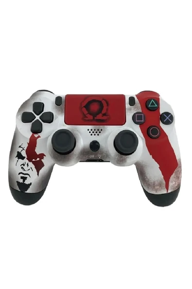 PS4-PC-Android BOX-Android-IOS Telefon Tablet Uyumlu God Of War Temalı Titreşim Bluetooth Oyun Kolu ürün görseli 1