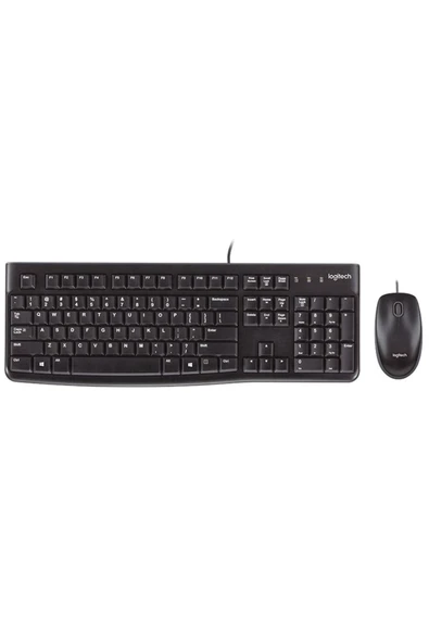 Logitech Mk120 Kablolu Q Klavye-mouse Set Siyah ürün görseli 1