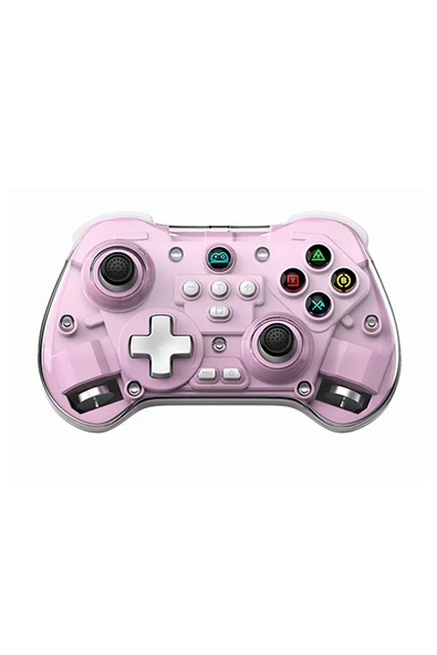 Z01X PC/IOS/Android/Switch/Switch Oled Uyumlu Bluetooth Bağlantılı Şeffaf Joystick Gamepad ürün görseli 1
