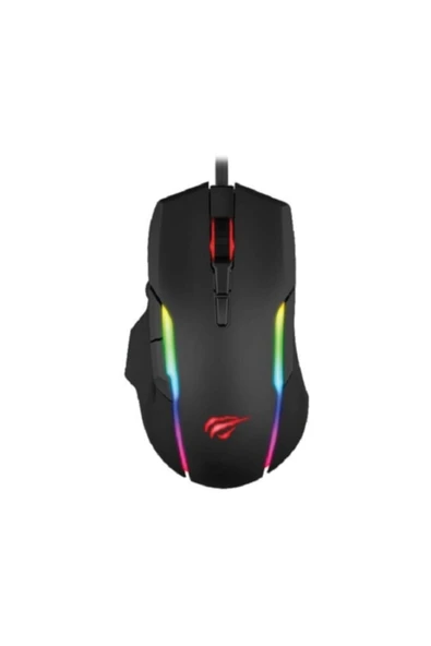 Gamenote Ms1012a Kablolu Rgb Gaming Mouse Siyah Siyah ürün görseli 1
