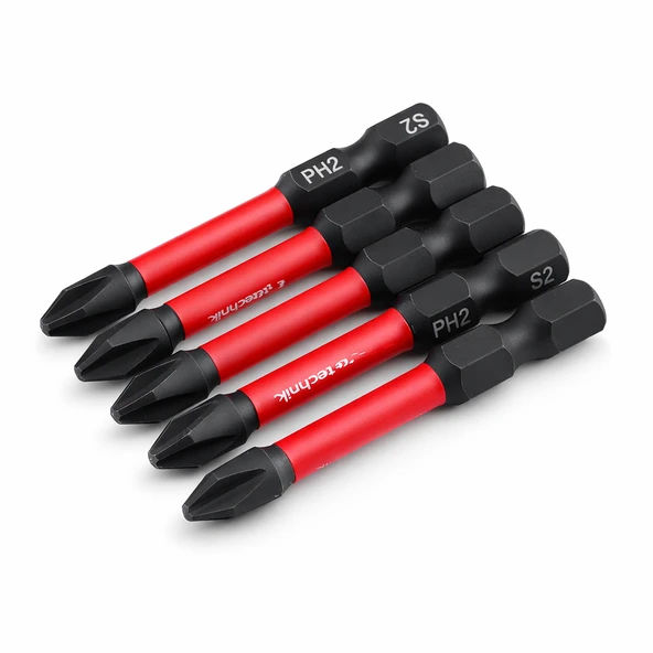 İmpact Bits Uç 50 mm PH2 Tayvan Çeliği Mıknatıslı Yıldız Uç Manyetik 1/4" Matkap Ucu 5 cm Uzunluk ürün görseli 1