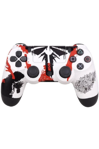 PS4-PC-Android BOX-Android-IOS Telefon Tablet Uyumlu Last Of Us Tema Titreşimli Bluetooth Oyun Kolu ürün görseli 1