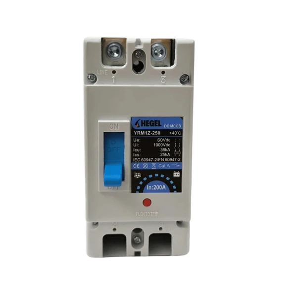 Hegel 200A 1000VDC 2 Kutuplu Sigorta - Resim 2