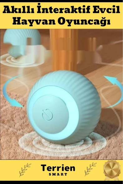 Smart Seri Akıllı İnteraktif Şarjlı Titreşimli Işıklı Hareketli Özel Üretim Evcil Hayvan Oyuncağı ürün görseli 1