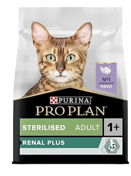 Pro Plan Sterilised Hindili ve Tavuklu Kısırlaştırılmış 1.5 kg Yetişkin Kedi Maması ürün görseli 1