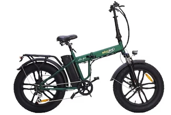 Skyjet Nitro 250 W Yeşil Katlanabilir Elektrikli Bisiklet TEŞHİR ürün görseli 1