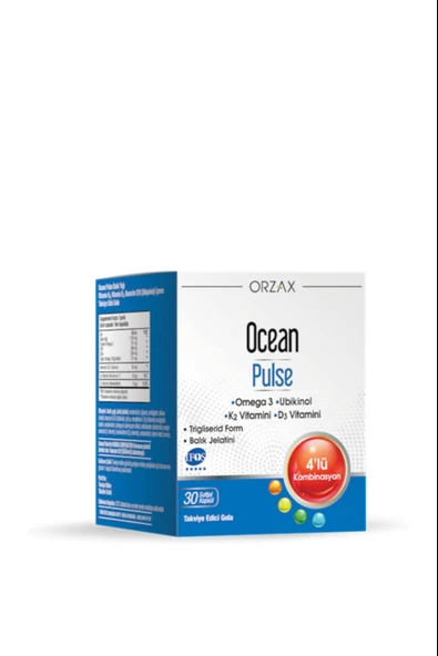 Ocean Pulse Balık Yağı 30 Kapsül ürün görseli 1