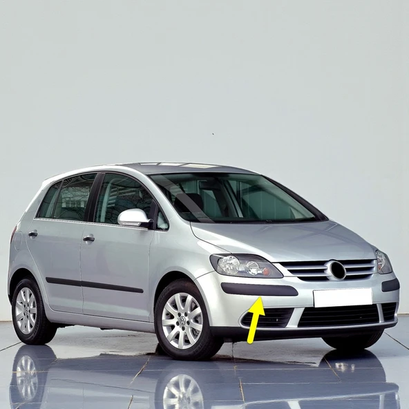 VW Golf Plus 2005-2009 Ön Tampon Sağ Köşe Bandı Çıtası 5M0807656 ürün görseli 1